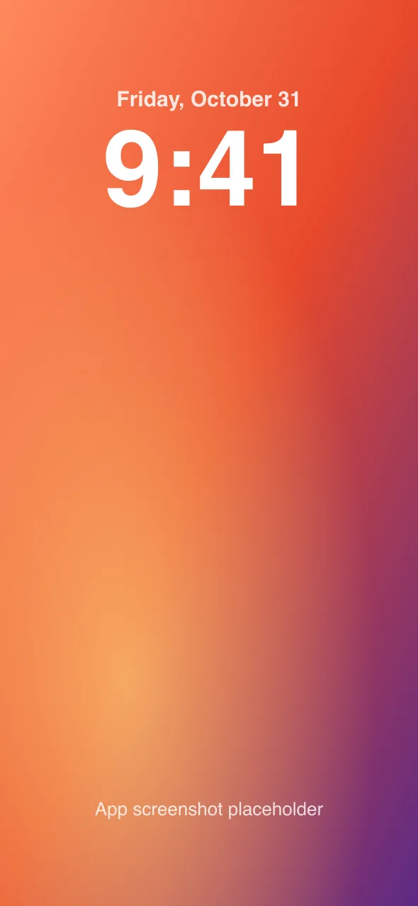 AliveShot app on iPhone showing a Live Photo lock screen